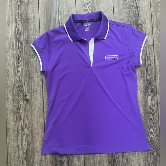 Adidas Golf Women's Purple Polo Shirt size medium - Picture 1 of 4